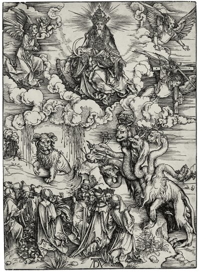 La Bête à Deux Cornes Comme un Agneau, c. 1497 - Albrecht Dürer
