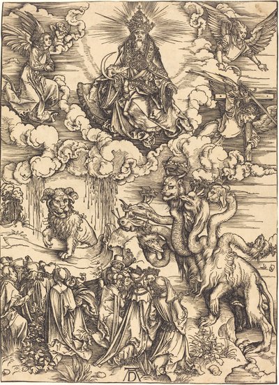La Bête avec Deux Cornes comme un Agneau - Albrecht Dürer