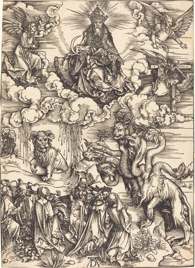 La Bête avec Deux Cornes comme un Agneau - Albrecht Dürer