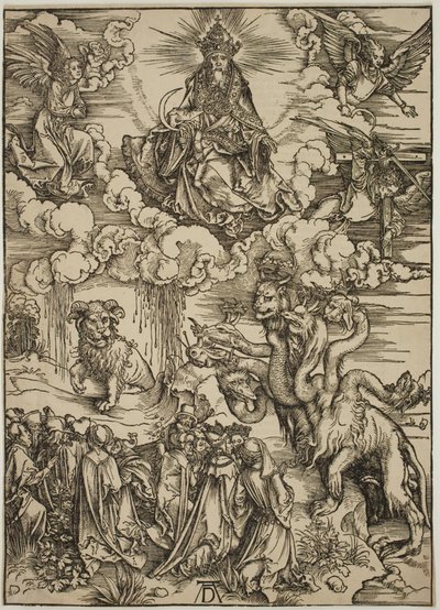 La Bête à deux cornes semblable à un agneau - Albrecht Dürer
