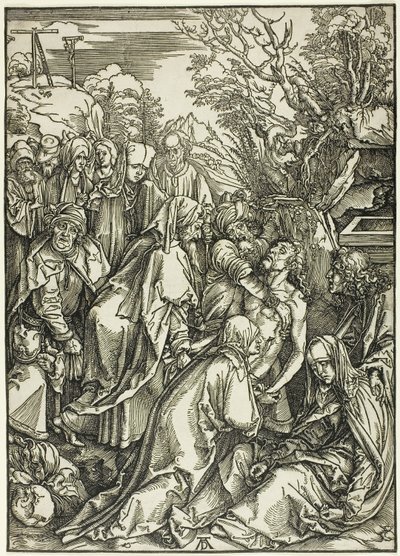 La Déposition du Christ, de La Grande Passion - Albrecht Dürer