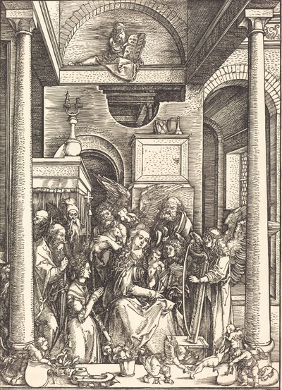 La Glorification de la Vierge - Albrecht Dürer