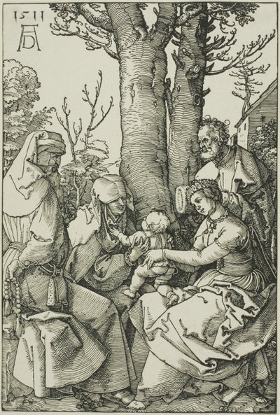 La Sainte Famille avec Joachim et Sainte Anne - Albrecht Dürer
