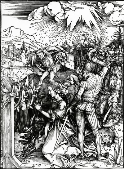 Le Martyre de Sainte Catherine - Albrecht Dürer
