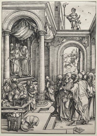 La Présentation de la Vierge au Temple, vers 1502-1503 - Albrecht Dürer