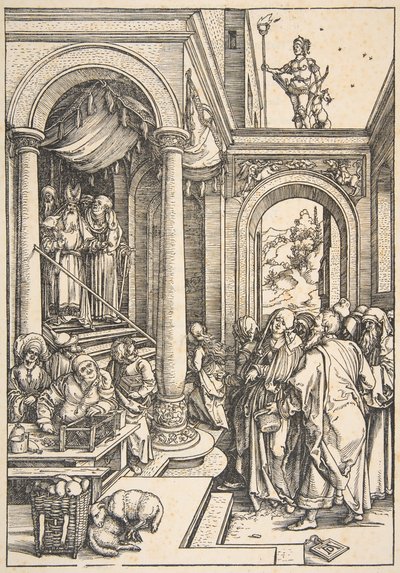 La Présentation de la Vierge au Temple - Albrecht Dürer