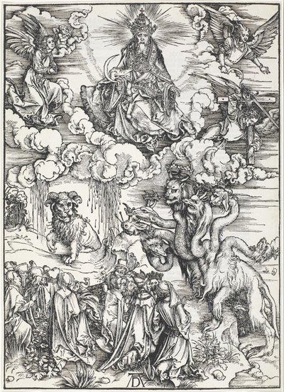 La bête à sept têtes et la bête aux cornes d