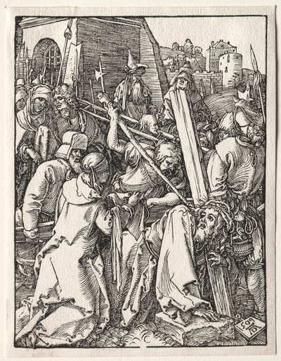 La Petite Passion : Christ portant la croix - Albrecht Dürer
