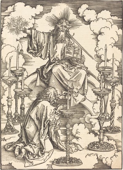 La vision des sept chandeliers - Albrecht Dürer