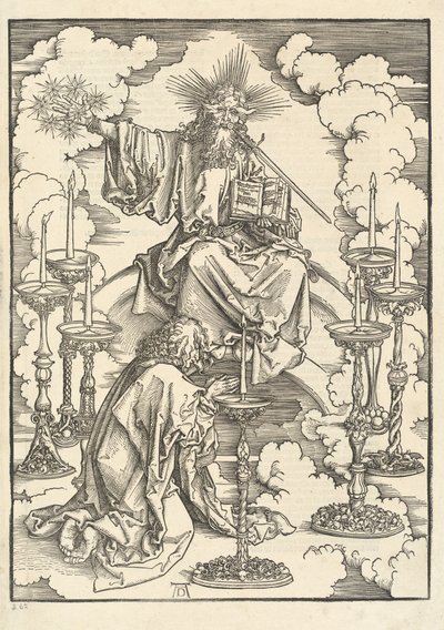 La Vision des sept chandeliers - Albrecht Dürer