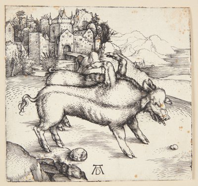 La truie monstrueuse de Landser - Albrecht Dürer