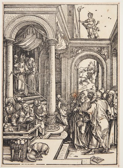 La présentation de la Vierge au temple - Albrecht Dürer