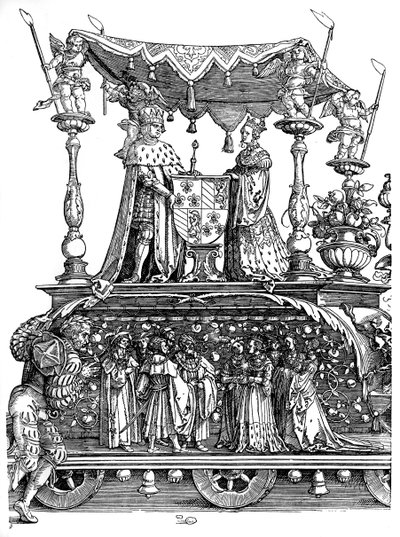 Retour triomphal de Maximilien Ier, 1515, 1936 - Albrecht Dürer