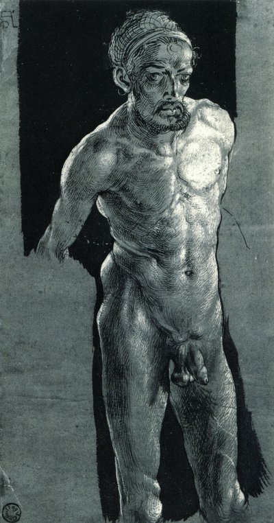 autoportrait nu - Albrecht Dürer