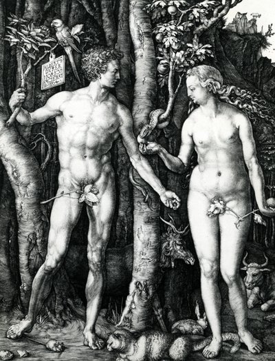 Adam et Ève - Albrecht Dürer