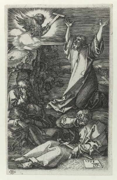 Christ dans le jardin des oliviers - Albrecht Dürer