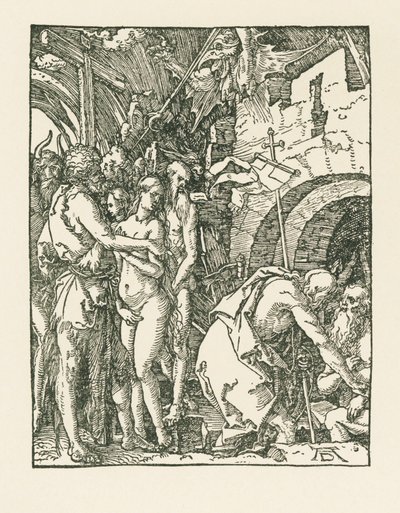 La descente du Christ dans les limbes, vers 1509 (gravure sur bois) - Albrecht Dürer or Duerer