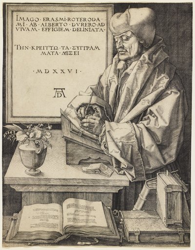 Érasme de Rotterdam - Albrecht Dürer