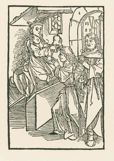 Illustration sur la page de titre de " Oratio Cassandre Venete " - Albrecht Dürer or Duerer