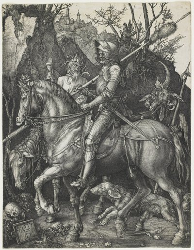 Le Chevalier, la Mort et le Diable - Albrecht Dürer