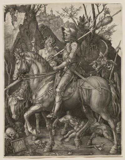 Le Chevalier, la Mort et le Diable - Albrecht Dürer