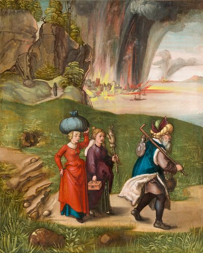 Loth et ses filles - Albrecht Dürer