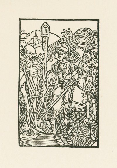Rencontre entre les vivants et les morts - Albrecht Dürer or Duerer