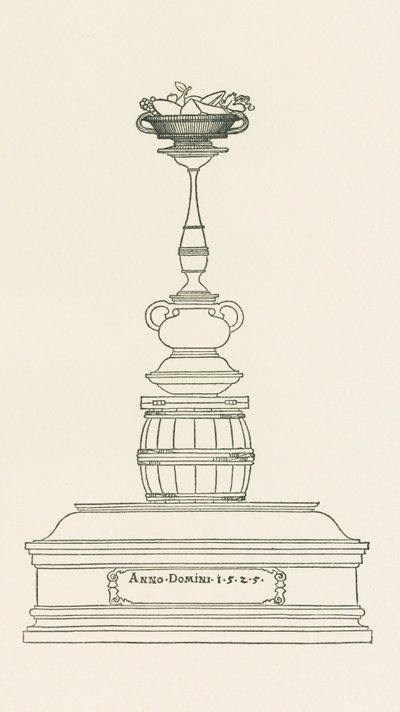 Colonne monumentale pour un ivrogne - Albrecht Dürer or Duerer