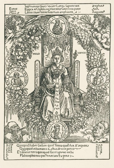 Philosophie - Albrecht Dürer or Duerer
