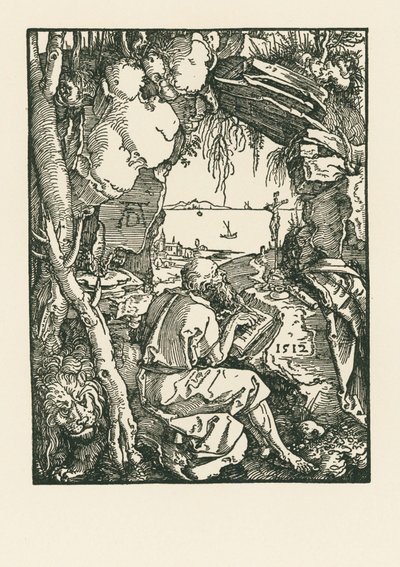 Saint Jérôme dans la caverne - Albrecht Dürer or Duerer