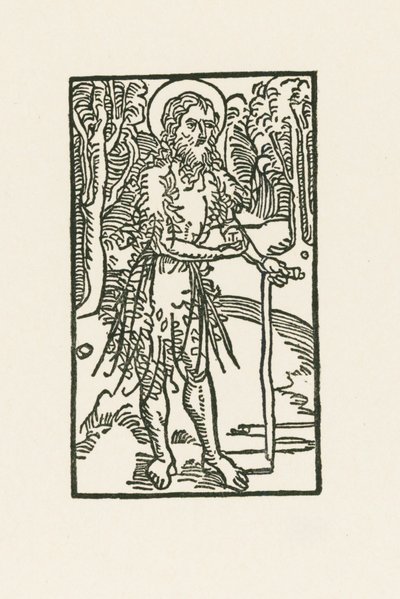 Saint Onophrius - Albrecht Dürer or Duerer