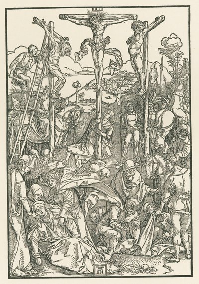 Petit calvaire, vers 1503-04 (gravure sur bois) - Albrecht Dürer or Duerer