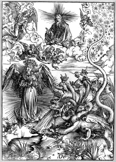 La Femme apocalyptique ou La Femme vêtue de soleil et le dragon à sept têtes, de L