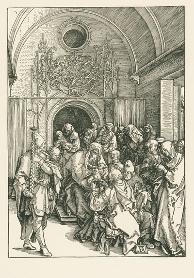 La circoncision du Christ, vers 1504 (gravure sur bois) - Albrecht Dürer or Duerer