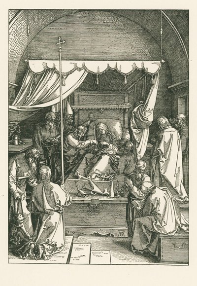 La mort de la Vierge - Albrecht Dürer or Duerer