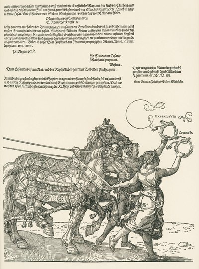 La grande voiture triomphale - Albrecht Dürer or Duerer