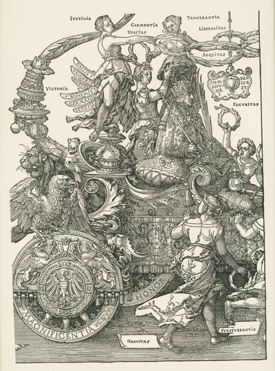 La grande voiture triomphale - Albrecht Dürer or Duerer