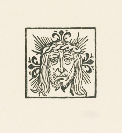 La tête du Christ - Albrecht Dürer or Duerer