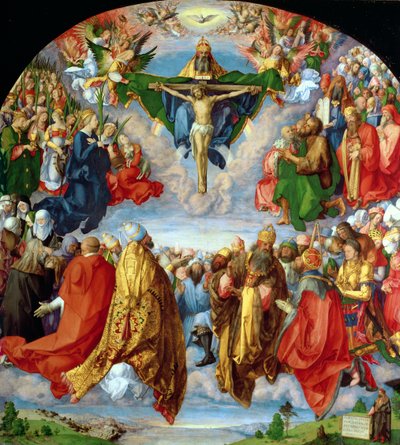 Le Retable de Landauer, Toussaint - Albrecht Dürer