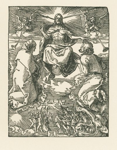 Le Jugement dernier, vers 1510 (gravure sur bois) - Albrecht Dürer or Duerer