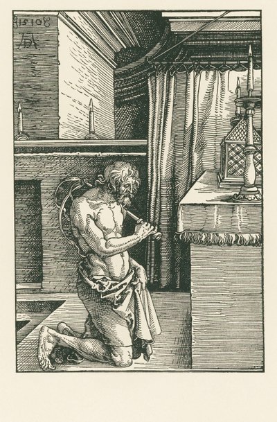 Le pénitent - Albrecht Dürer or Duerer