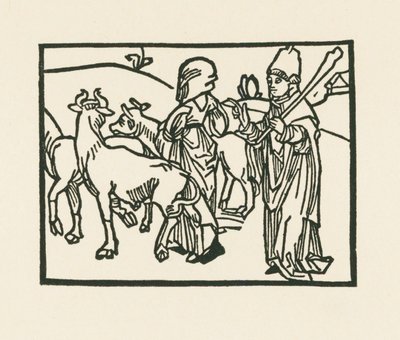 Le prêtre en costume d