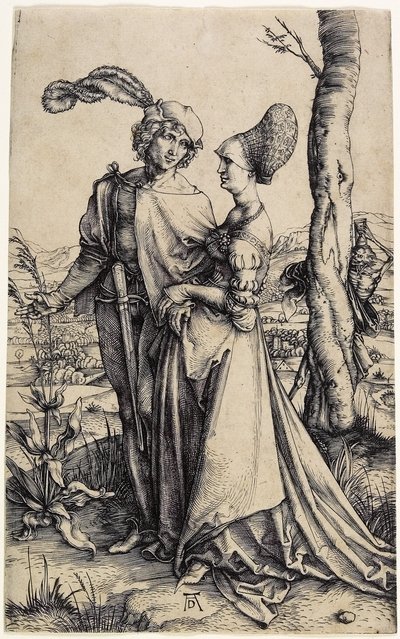 La Promenade, c. 1496 - Albrecht Dürer