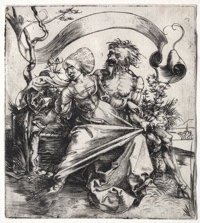Le Ravisseur, c. 1495 (gravure) - Albrecht Dürer or Duerer