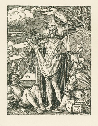 La Résurrection, vers 1510 (gravure sur bois) - Albrecht Dürer or Duerer