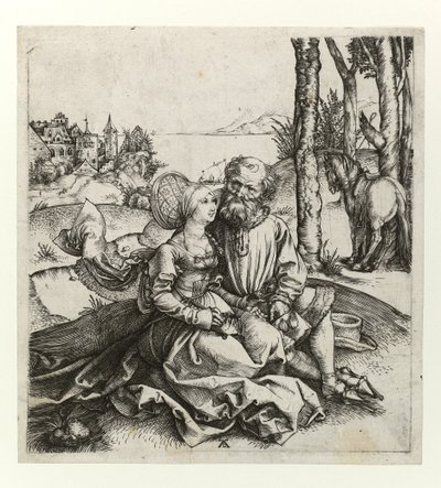 Le couple mal assorti, c.1495 - Albrecht Dürer