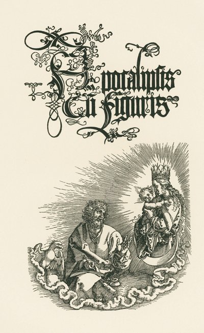 Page de titre de la deuxième édition latine de 1511 (gravure sur bois) - Albrecht Dürer or Duerer