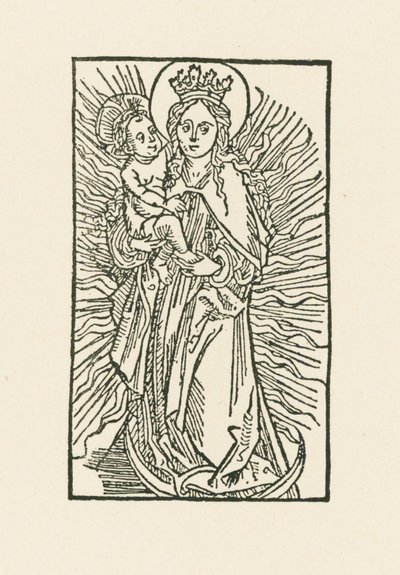 Vierge Marie au soleil - Albrecht Dürer or Duerer