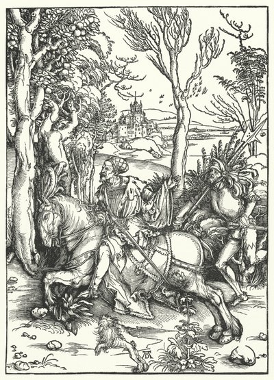 Le Chevalier et le Landsknecht - Albrecht Dürer
