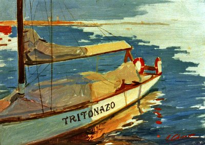 Marine avec bateau - Alejandro Cabeza